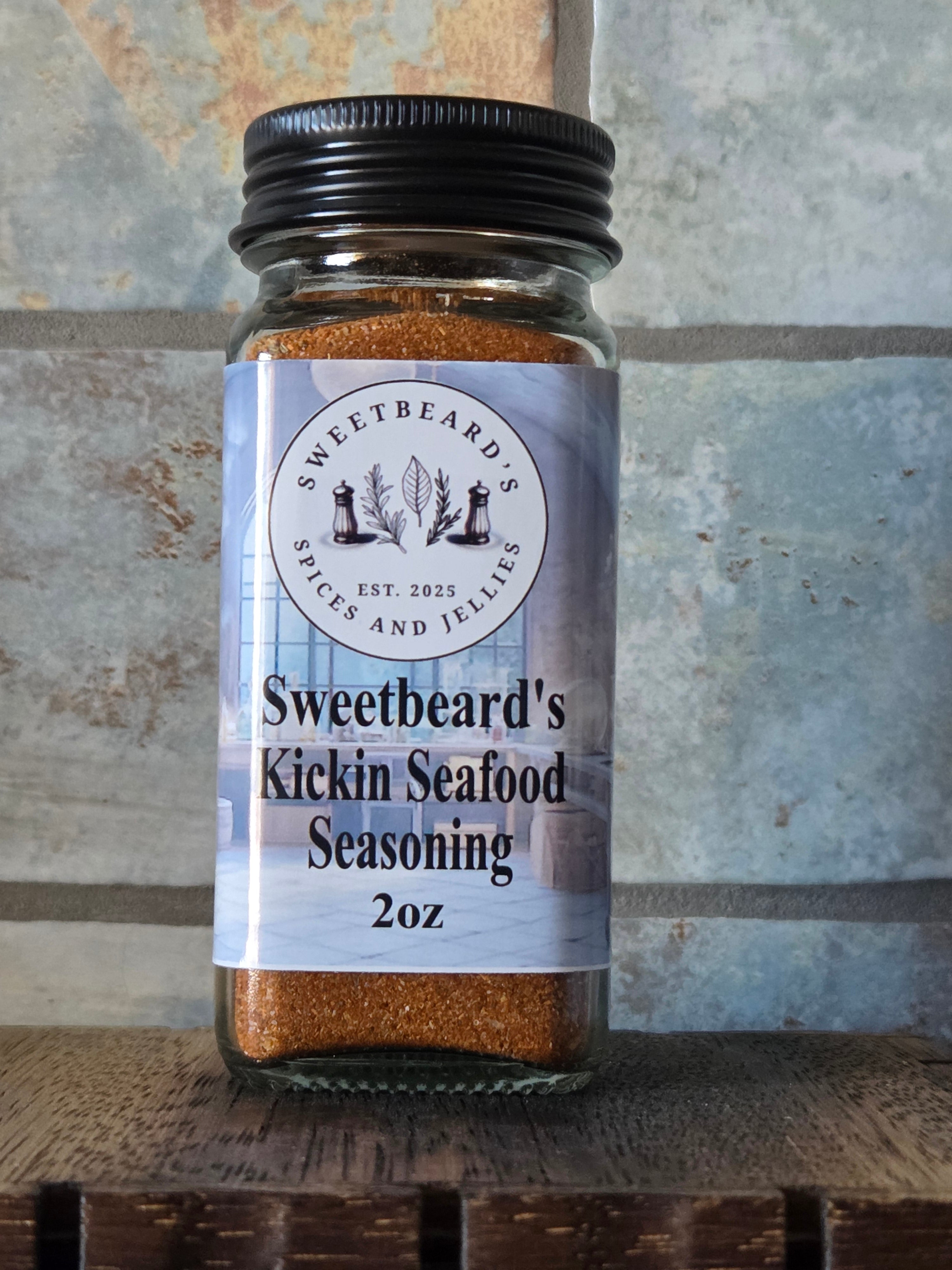 Sweetbeard's Kickin Seafood Seasoning