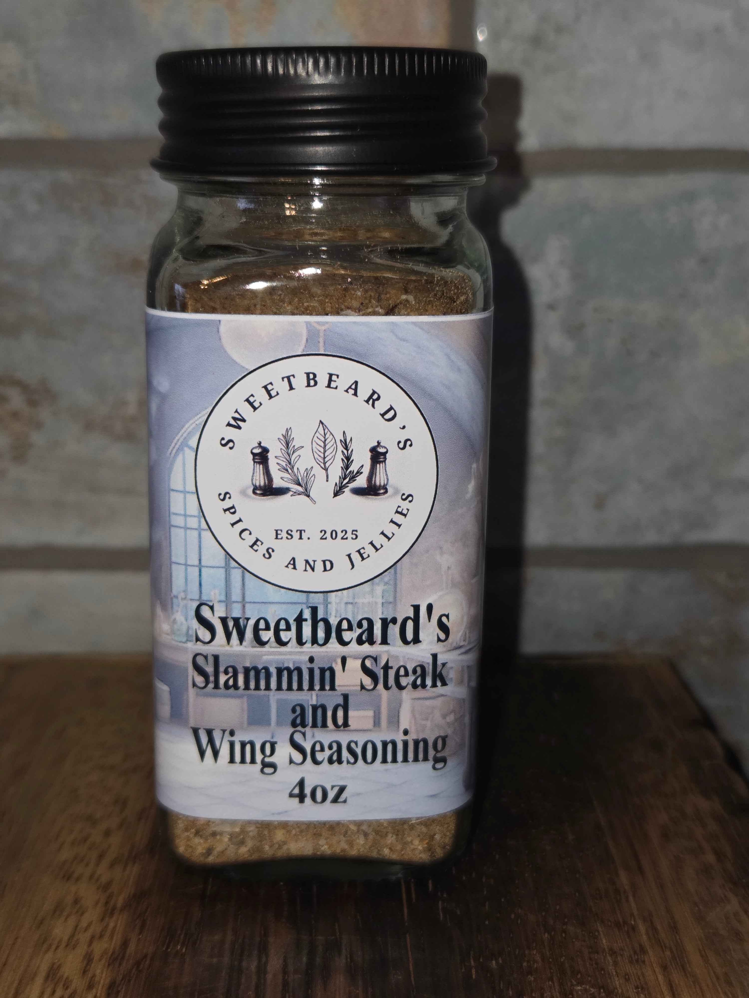 Sweetbeard's Slammin Steak and Wing Seasoning