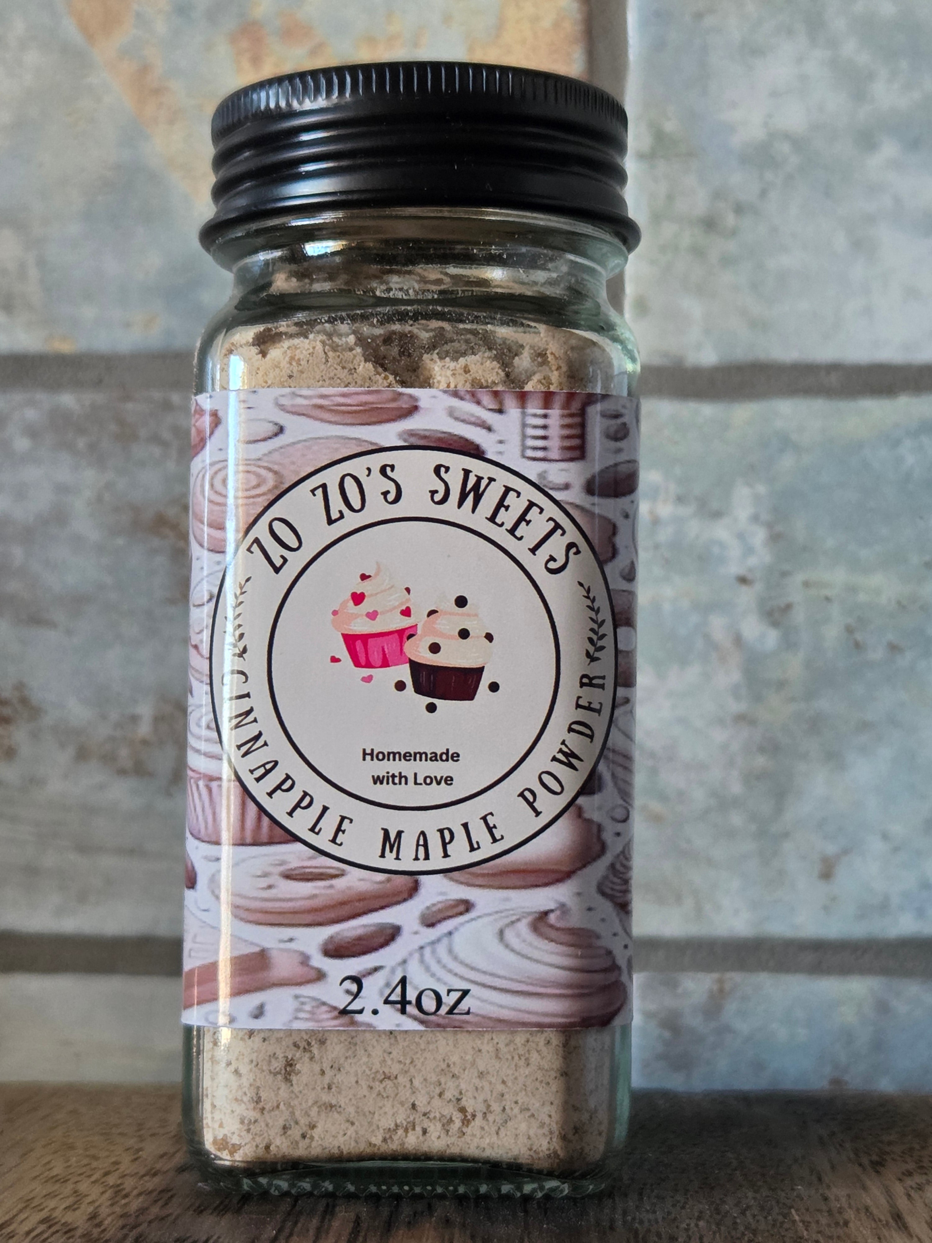 ZoZo's Sweets Cinnapple Maple Powder